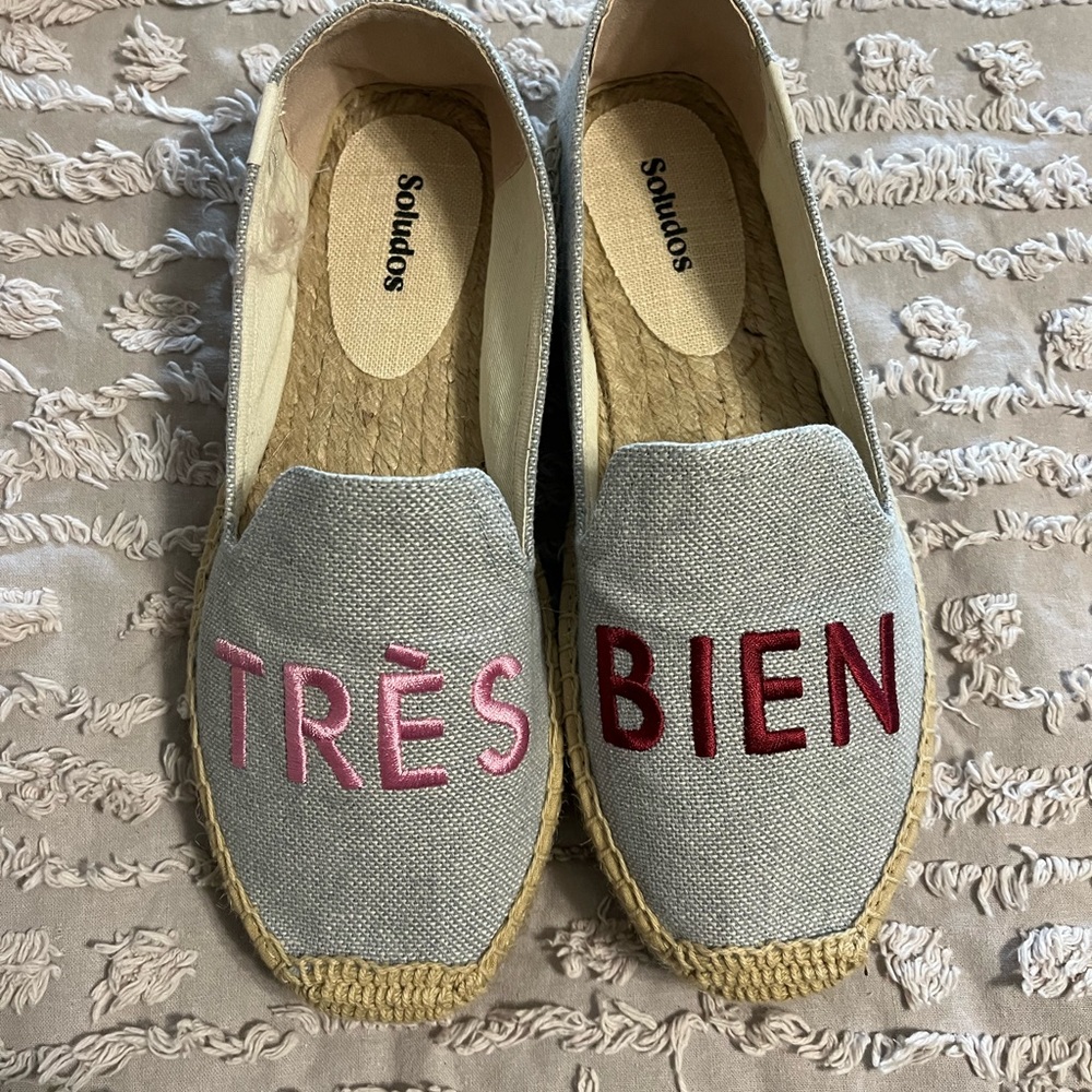 Tres Bien Soludos espadrille flats
